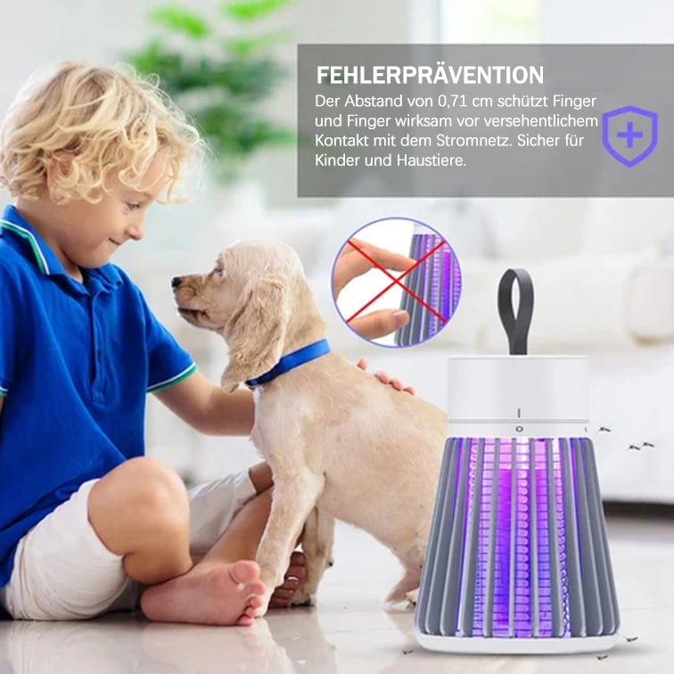 🔥Sommer Aktion 50% RABATT🔥-🦟USB / Wiederaufladbare Moskito & Fliegenfalle Lampe