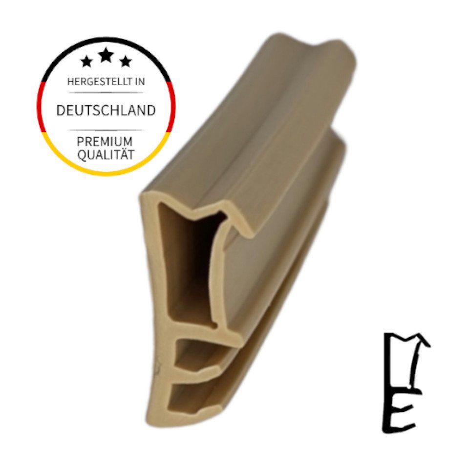 Maße der Flügelfalzdichtung