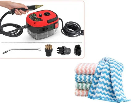 🔥🔥HEIßER SALE 50% RABATT🔥🔥2500W Tragbarer Hochtemperatur-Dampfreiniger mit Druckbeaufschlagung