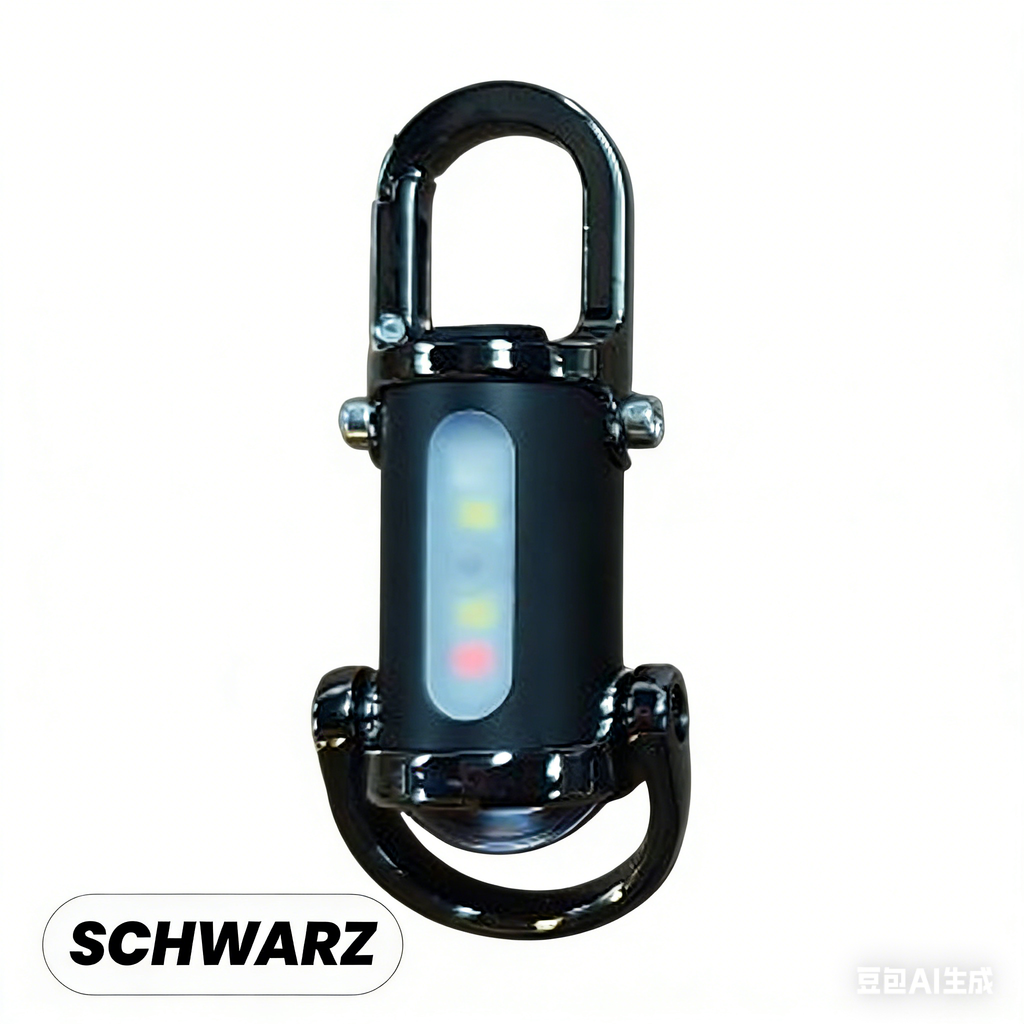 📢📢50 % Rabatt!! ⏰🔦 1200LM Superhelle Mini-winzig, aber mit brutaler Helligkeit | Schlüsselanhänger-Wasserdicht, superhell, immer griffbereit 🏕️🤯