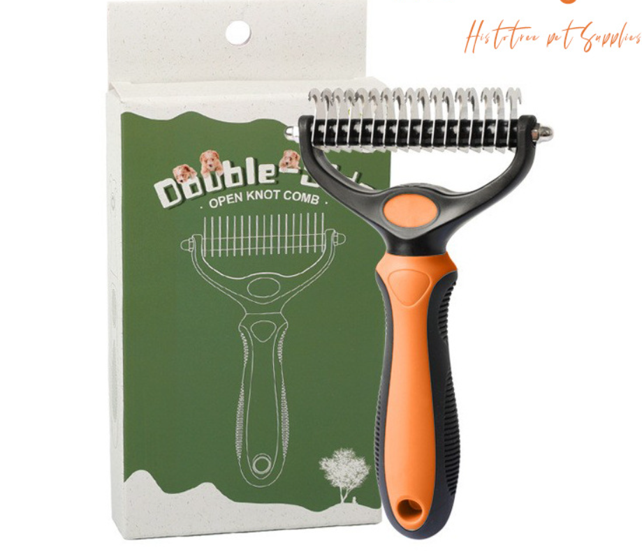 🐶 KAUFE 2, ERHALTE 1 GRATIS! 🐱 Professionelles Enthaarungs-Tool für Hunde & Katzen – Entfernt Lose Haare Effektiv, Sanft zur Haut & Einfache Reinigung 🧼