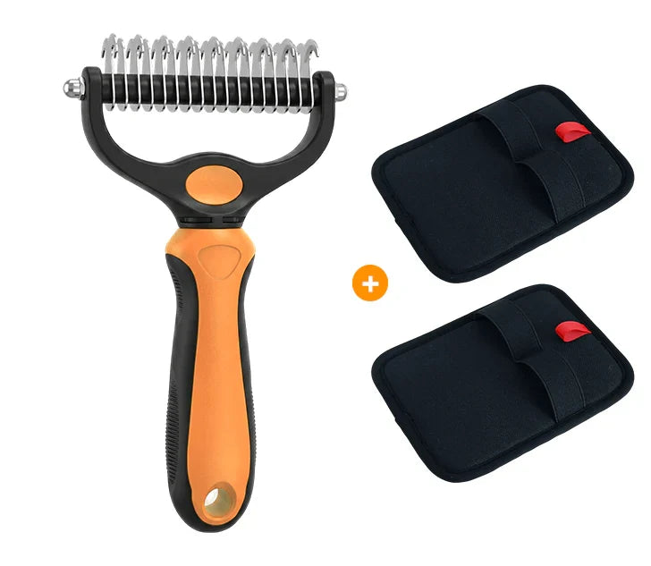 🐶 KAUFE 2, ERHALTE 1 GRATIS! 🐱 Professionelles Enthaarungs-Tool für Hunde & Katzen – Entfernt Lose Haare Effektiv, Sanft zur Haut & Einfache Reinigung 🧼