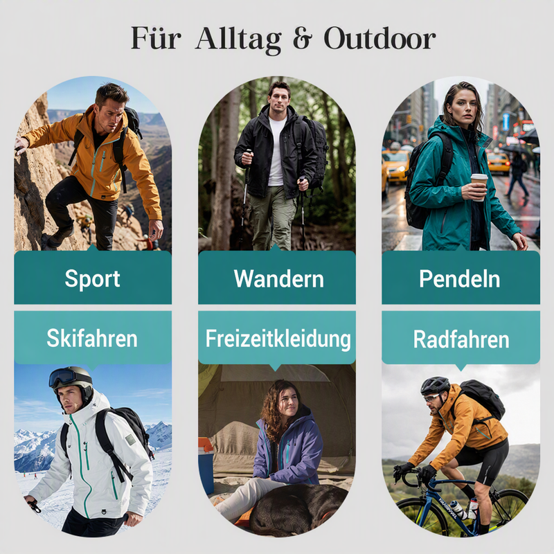 🥳HEISSER VERKAUF 2026🥳💞ÜBER 50.000 VERKAUFT!🚶‍♀️ 🌧️Leichte, wasserdichte Jacke🌿🧥