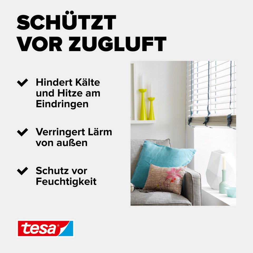 Anwendung des selbstklebenden Dichtungsbands