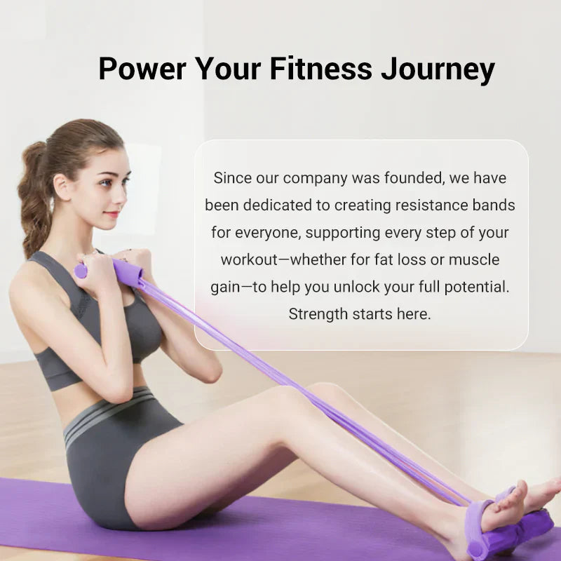 💪🏋️‍♀️ Multifunktionales Widerstandsband mit Fußpedal – Bauchmuskeltrainer, Beinübungen & Home-Fitness 🦵🔥 Jetzt stärker werden, Ganzkörper-Workout ohne Geräte – effizient, kompakt, deutschlandweit versandkostenfrei!
