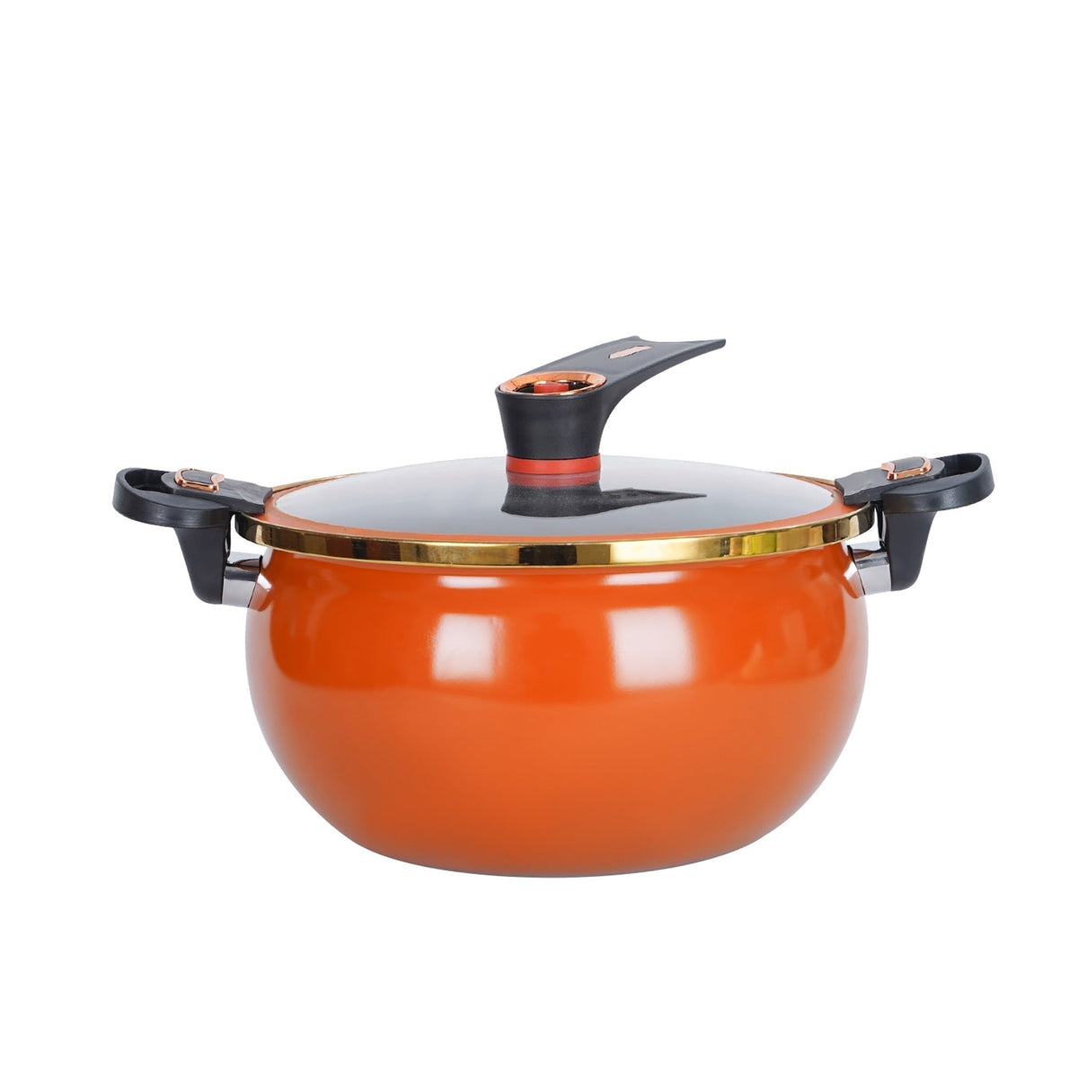📢📢50 % Rabatt!! ⏰🍲 Large Capacity Micro-Pressure Enamel Soup Pot