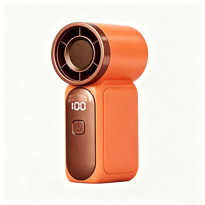 🌀Nur 13.8€ diesen Sommer!!!💨Mini-Handventilator mit LED-Anzeige –👍5-stufiger Turbo-Ventilator im Taschenformat.✨Über USB aufladbar, schnelle Kühlung für Reisen und beim Schminken. Das perfekte Geschenk.  Tragbare Kühlung