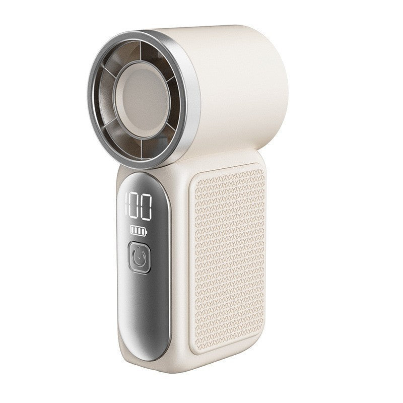 🌀Nur 13.8€ diesen Sommer!!!💨Mini-Handventilator mit LED-Anzeige –👍5-stufiger Turbo-Ventilator im Taschenformat.✨Über USB aufladbar, schnelle Kühlung für Reisen und beim Schminken. Das perfekte Geschenk.  Tragbare Kühlung