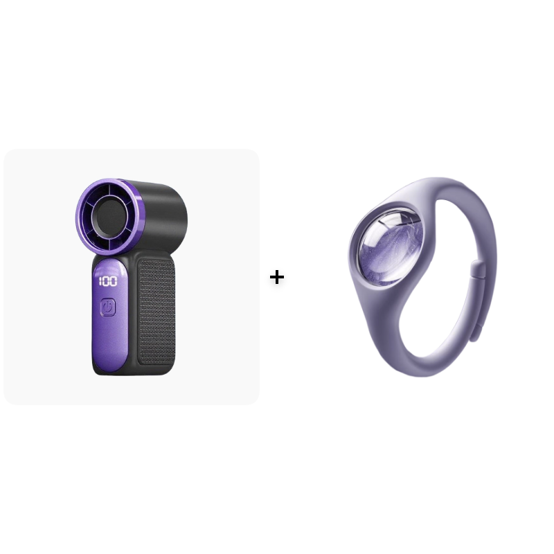 🌀Nur 13.8€ diesen Sommer!!!💨Mini-Handventilator mit LED-Anzeige –👍5-stufiger Turbo-Ventilator im Taschenformat.✨Über USB aufladbar, schnelle Kühlung für Reisen und beim Schminken. Das perfekte Geschenk.  Tragbare Kühlung