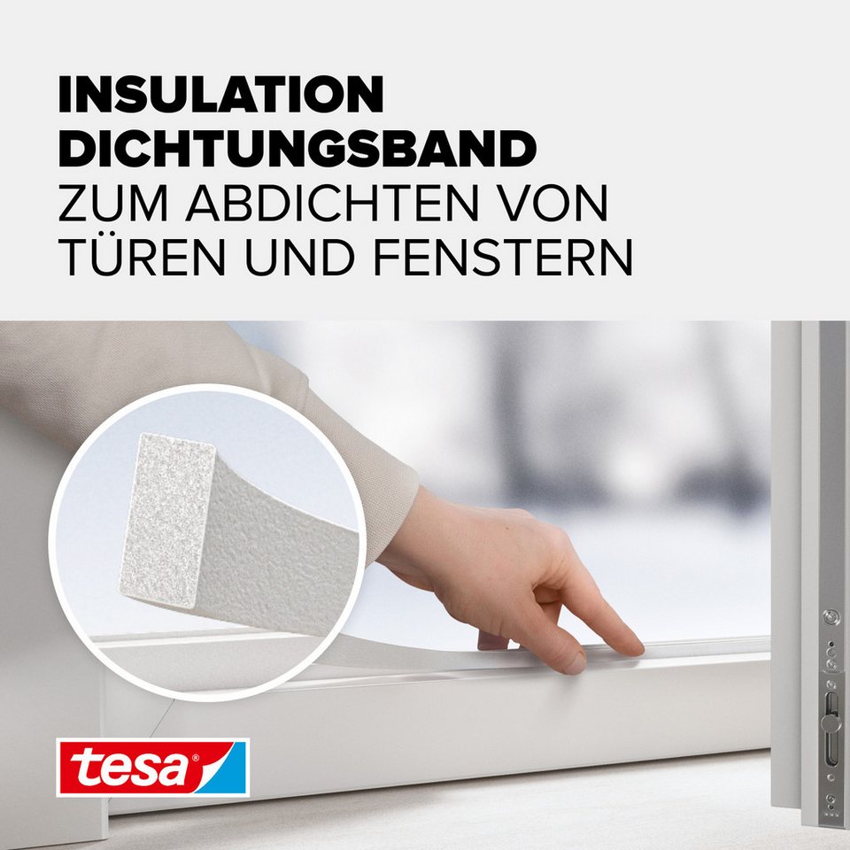 Montagehinweis für das Dichtungsband