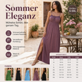 👗🔥 Damenkleid mit Spaghettiträgern & Kordelzug – vielseitig, leicht, figurschmeichelnd – perfekt für Sommer & Urlaub – jetzt -50 %! ☀️