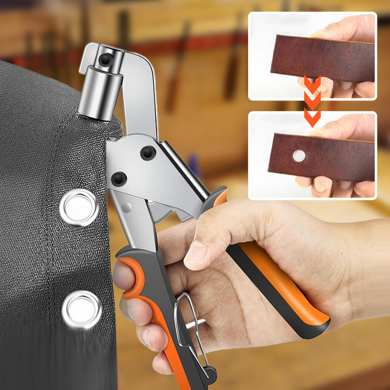 ✨ Ösenzange Set – Robust, Komplett, Für Planen & Leder 🔩