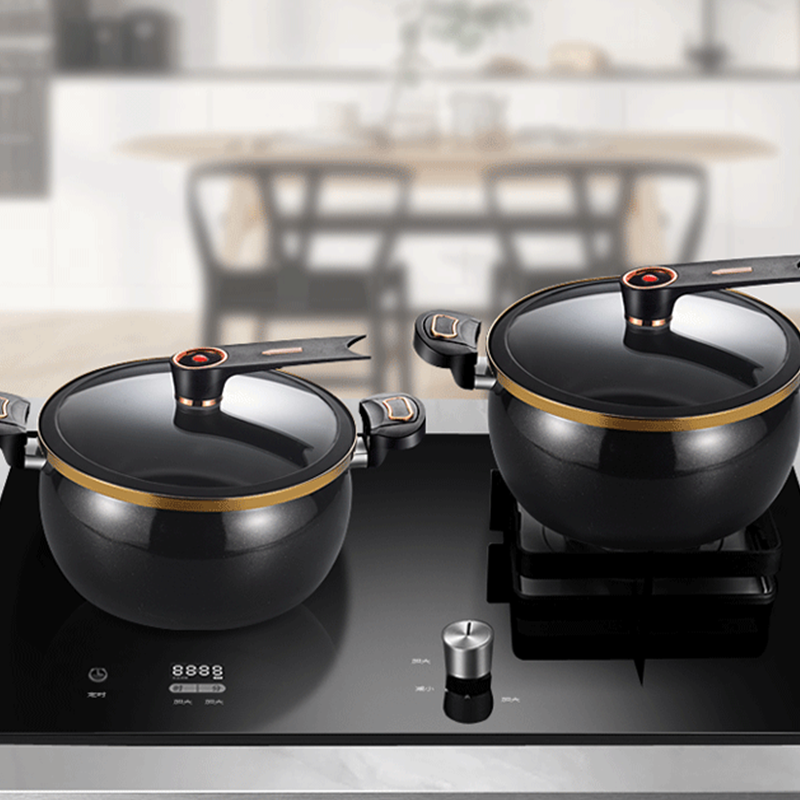 📢📢50 % Rabatt!! ⏰🍲 Large Capacity Micro-Pressure Enamel Soup Pot