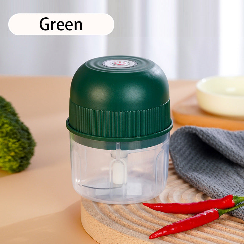 🔥 Elektrischer Food Chopper & Garlic Crusher – müheloses Zerkleinern von Knoblauch, Zwiebeln, Kräutern & mehr – in Sekunden