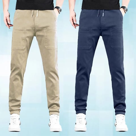 🔥Letzter Tag 50% Rabatt!🏆MultiPants – Hochelastische, strapazierfähige Cargohose mit vielen Taschen