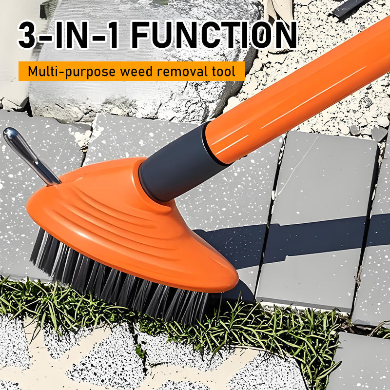 🧹🌿 3-in-1-Drahtbürsten-Set – Robuste Metallborsten, ergonomische Griffe. 💪🧹 Fugen, Terrassen, Gehwege – effektiv Unkraut jäten. 50% RABATT!