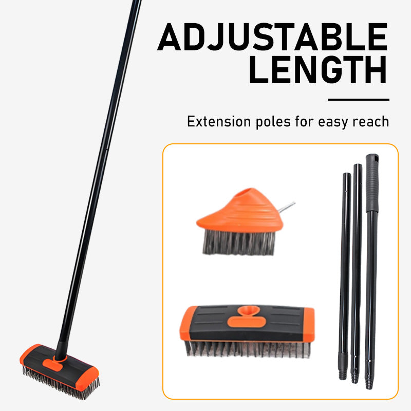 🧹🌿 3-in-1-Drahtbürsten-Set – Robuste Metallborsten, ergonomische Griffe. 💪🧹 Fugen, Terrassen, Gehwege – effektiv Unkraut jäten. 50% RABATT!