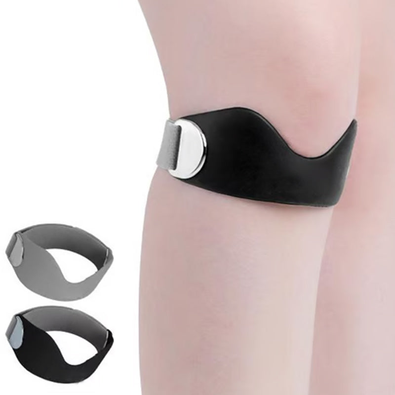 🎁 1+1 GRATIS! 🩹 Silikon-Kniebandage zur Linderung von Knieschmerzen – Ergonomische 8-Form, Rutschfest, Verstellbar 🏃‍♂️