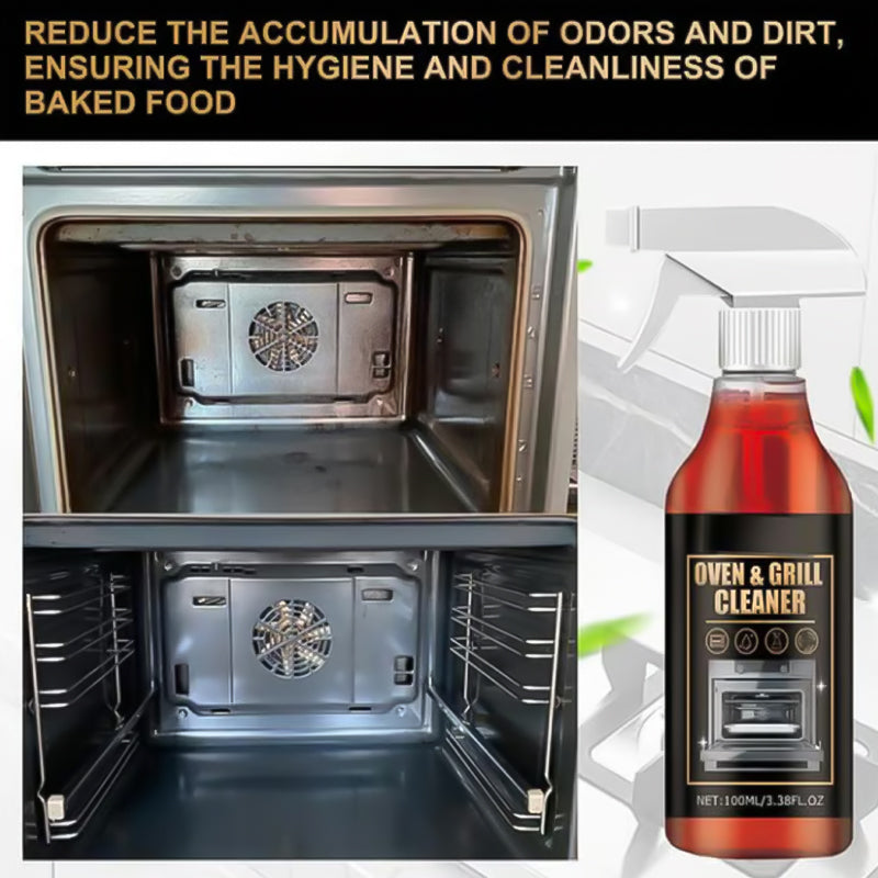 🧼 KAUFE 2, ERHALTE 1 GRATIS! 🔥 Backofen- & Grillreiniger – Löst Eingebranntes Fett, Geruchsneutralisierend & Ohne Schrubben ✨