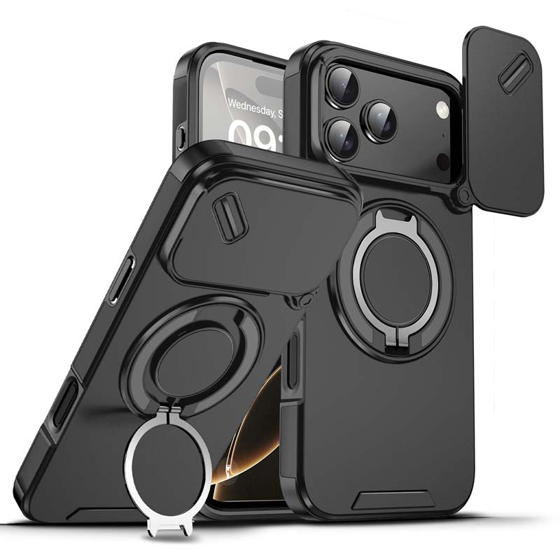 🔥 LETZTER TAG DER AKTION – 50 % RABATT 🔥 Magnetische Handyhülle mit Ringständer für iPhone