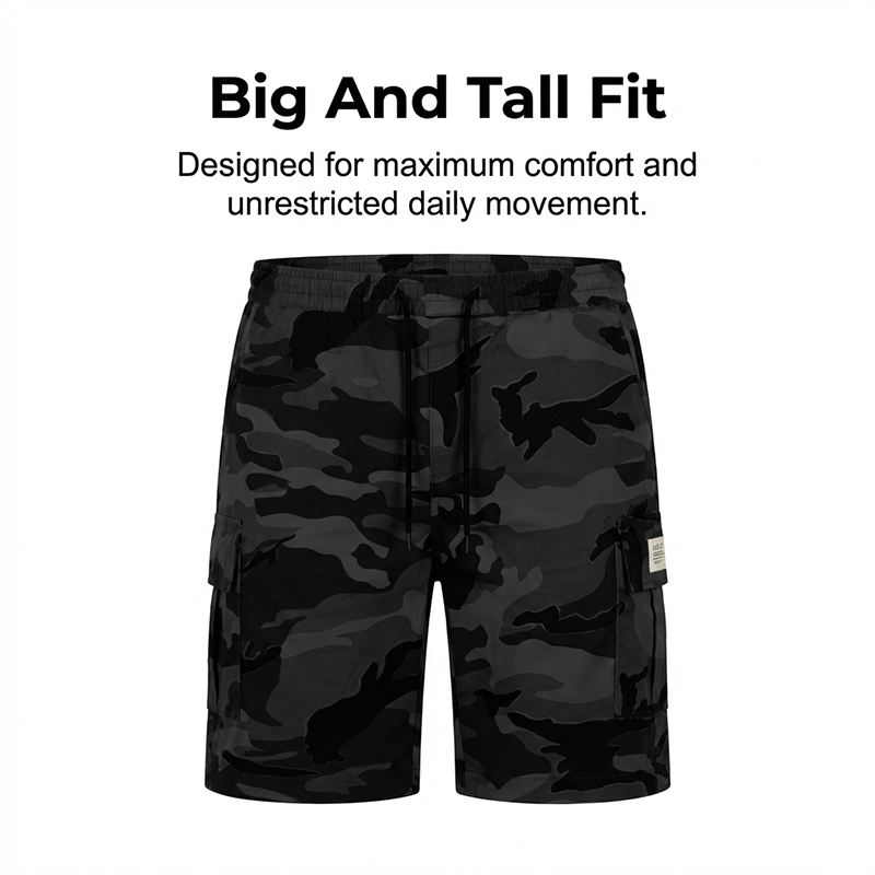 Taktische Cargoshorts für Herren in lockerer Passform