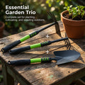 Gartenwerkzeug-Set mit verlängertem langen Griff
