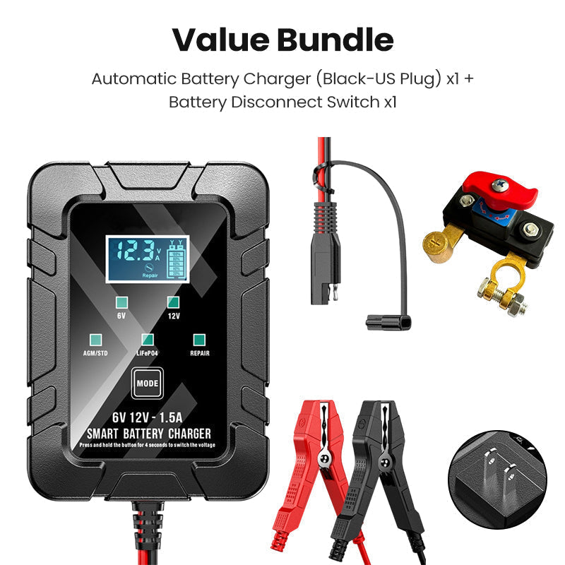 ⏰🔥Zeitlich begrenztes Angebot -53% ⚡ Automatisches Ladegerät – Schnell, sicher und zuverlässig 🔋
