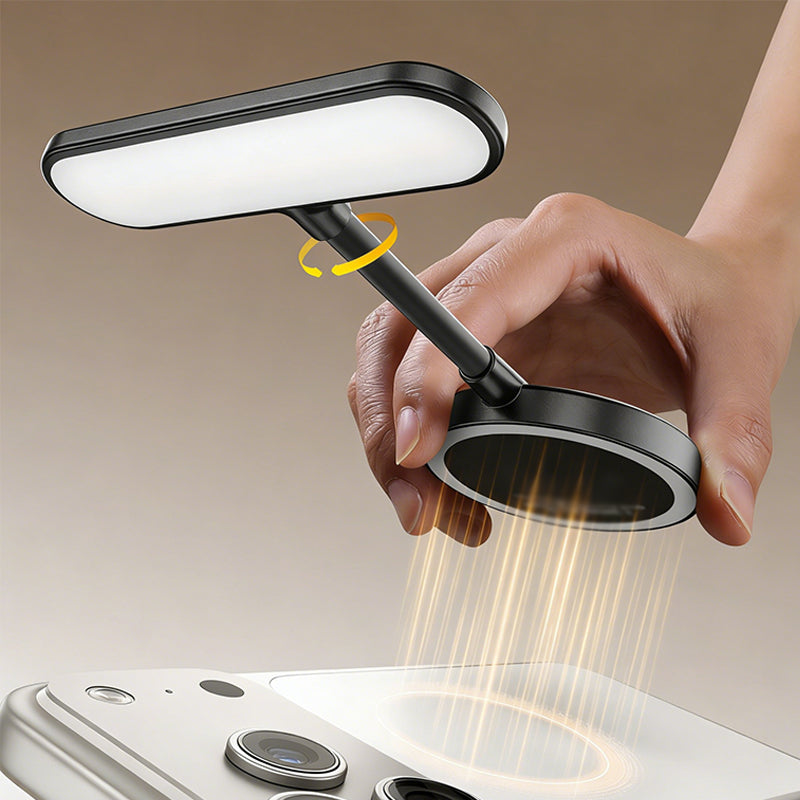 🔥 50 % Rabatt🔥 Tragbares, verstellbares magnetisches Selfie-Licht 📸💡