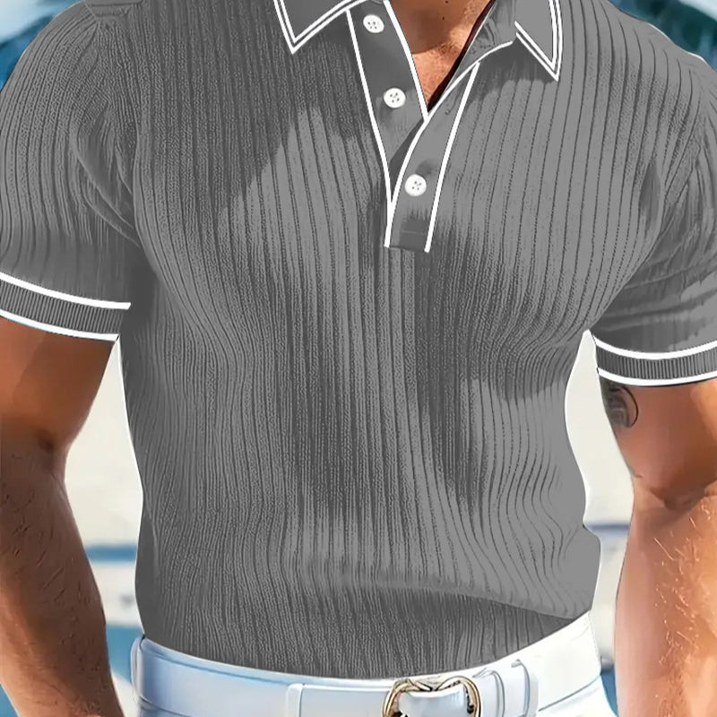 🔥Zeitlich begrenztes Angebot: 50 % Rabatt 🔥Lässiges Sommer-Polohemd mit kurzen Ärmeln