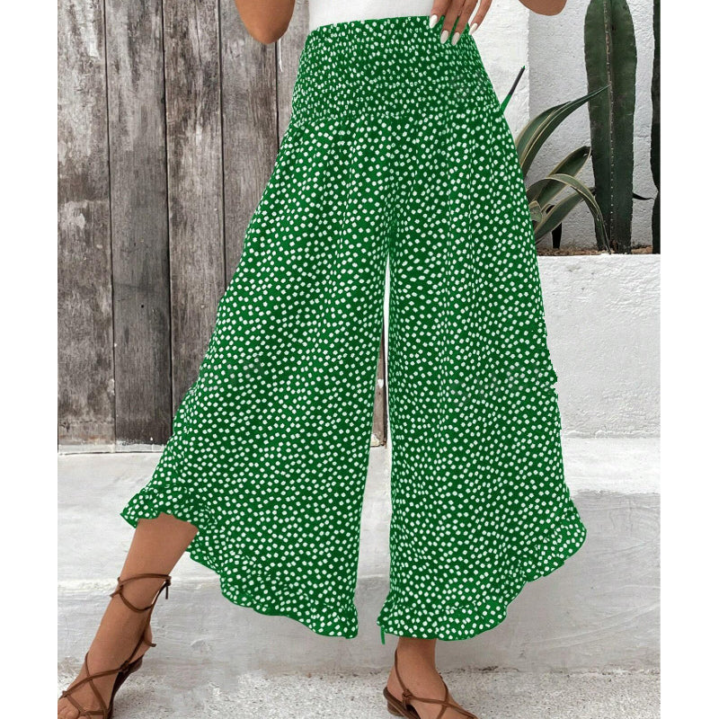 🔥 Heute 50 % Rabatt! Weite Damenhose mit hoher Taille – figurbetonend, bequem und schick