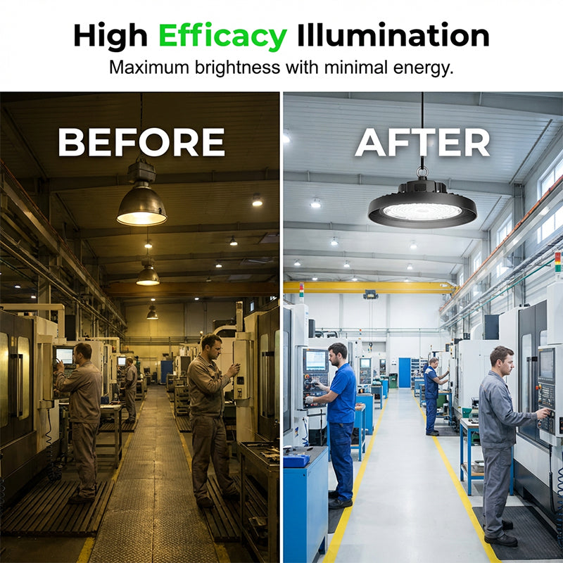 💡🏭 Robuste UFO-LED-Hochregallampe 🔧⚡ – Hohe Helligkeit, spart 70% Energie, ideal für Lager & Werkstätten. 5 Jahre Garantie, sofort lieferbar. Preis-Leistungs-Sieger!