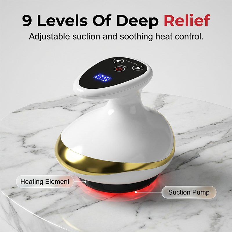Intelligentes elektrisches Schröpf- und Gua-Sha-Massagegerät