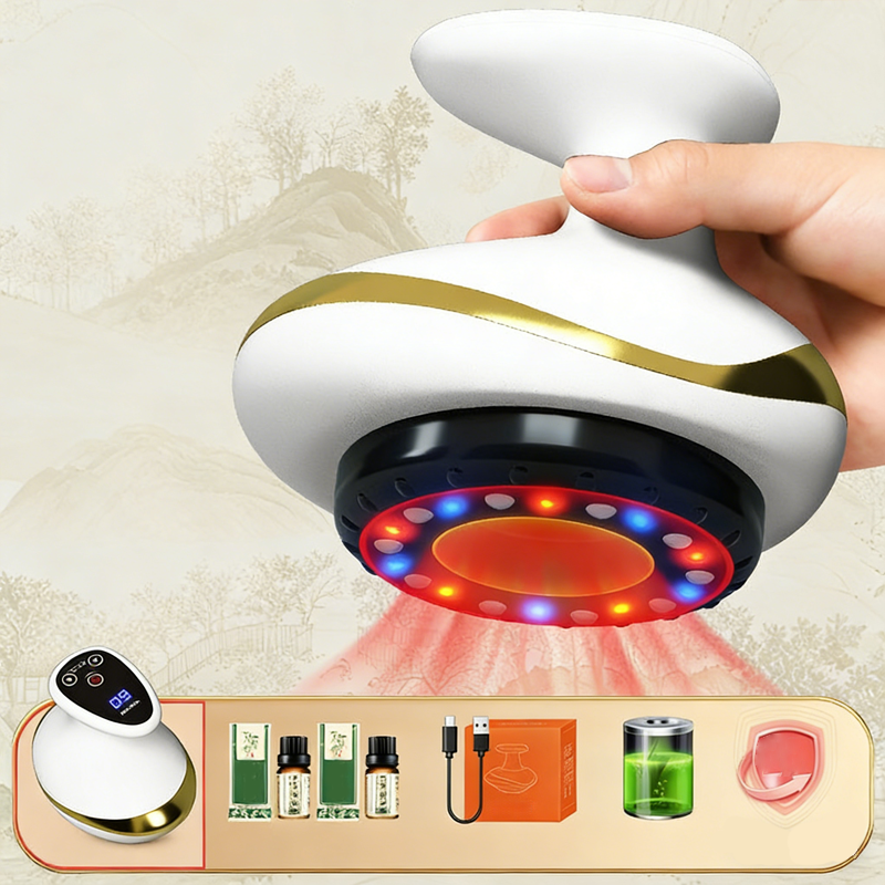 Intelligentes elektrisches Schröpf- und Gua-Sha-Massagegerät
