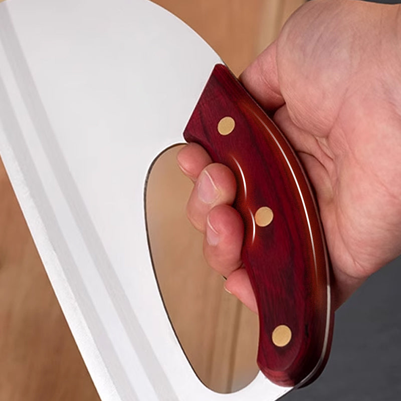 Ergonomisches Küchenmesser – Design mit vorderem Griff, schneidet Gemüse und Fleisch mühelos. Ein durchdachtes Geschenk für Hobbyköche. 🍅🔪