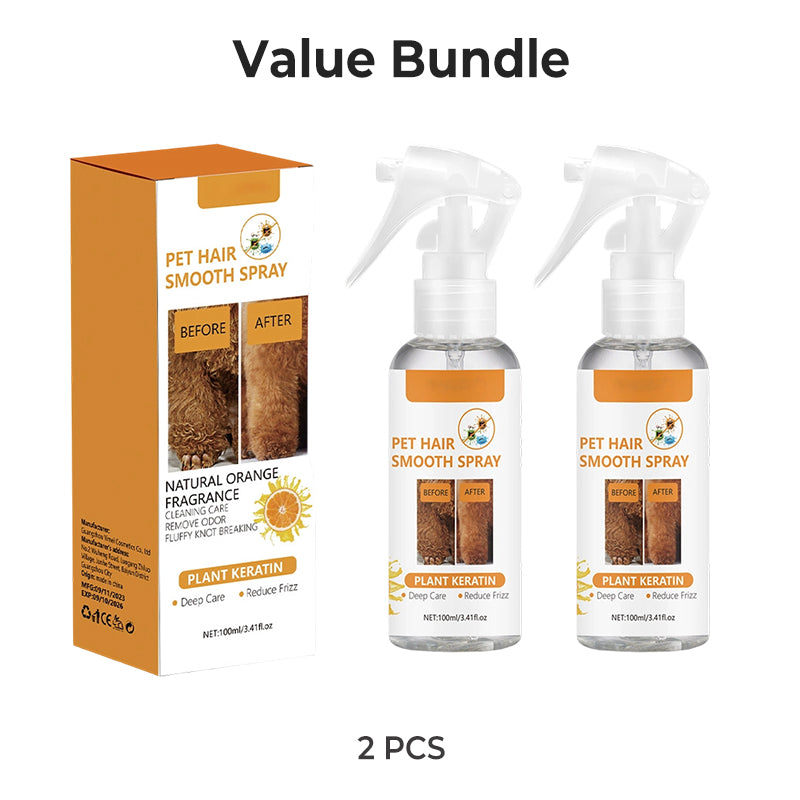 💥 MEGA DEAL:  2+1 GRATIS 🐾 Fellpflege Spray für Hunde & Katzen 🐶 sanft entwirrend, deodorierend & pflegend 🌿