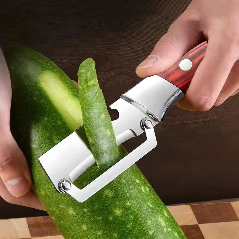 ⌛Letzter Tag: 50% Rabatt🔥🔪🥒Verdickter Edelstahl-Schäler – Scharf & Ergonomisch