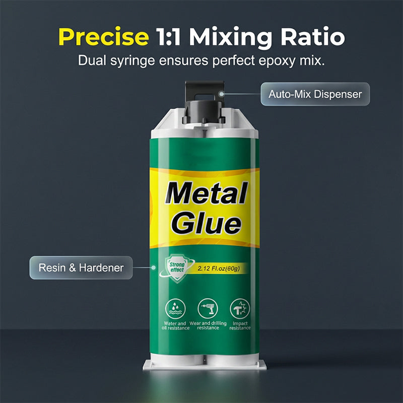 🔧💥 2+1 GRATIS 🔥 Hochfester AB-Metallreparaturkleber – extreme Haftkraft für dauerhafte Reparaturen ✨