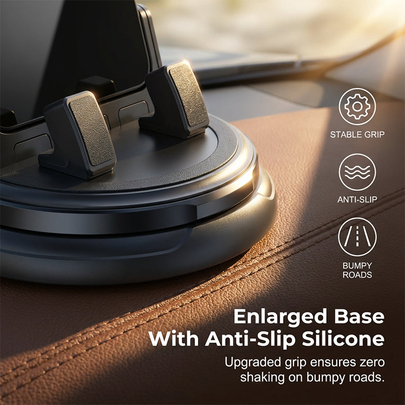 🚗【Summer Auto Special Offer 2026】360° drehbare Handyhalterung für das Armaturenbrett im Auto – Stabil rüttelfrei für jede Autofahrt!