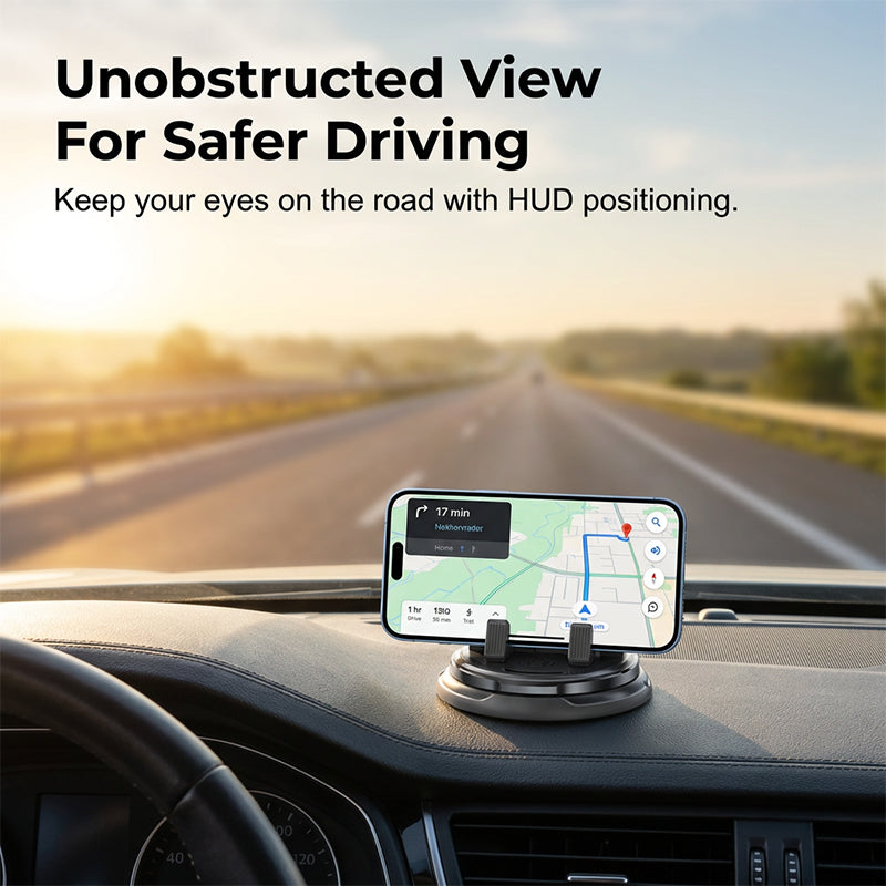 🚗【Summer Auto Special Offer 2026】360° drehbare Handyhalterung für das Armaturenbrett im Auto – Stabil rüttelfrei für jede Autofahrt!