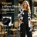 💃🔥 Kostenloser Versand💥 Damen 3-teiliges Outfit Set – lässig, bequem & perfekt für jeden Tag ✨