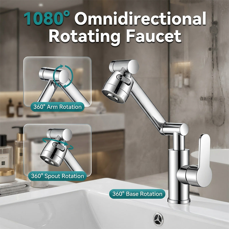 🚰 Mechanischer Armaturenkopf mit 360°-Drehung – flexibel, modern und benutzerfreundlich ✨