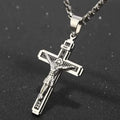 ✝️ 50 % RABATT! ⏰ Zartes, zeitloses Kreuz-Halsband – Feine Handwerkskunst, Edelstahl & dezenter Glanz – perfekt für den Alltag oder als bedeutungsvolles Geschenk 💛