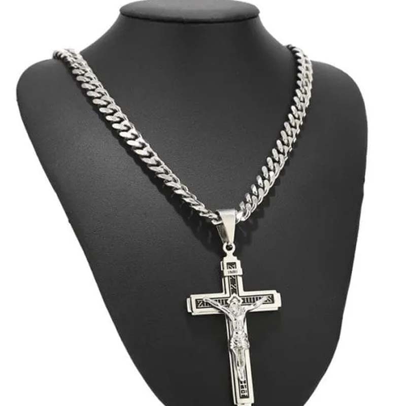 ✝️ 50 % RABATT! ⏰ Zartes, zeitloses Kreuz-Halsband – Feine Handwerkskunst, Edelstahl & dezenter Glanz – perfekt für den Alltag oder als bedeutungsvolles Geschenk 💛