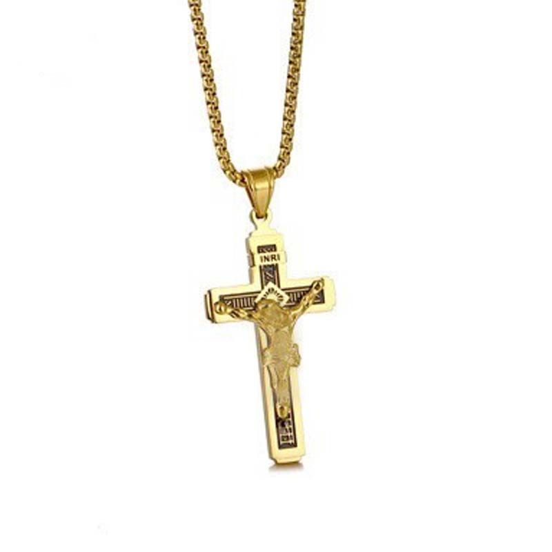 ✝️ 50 % RABATT! ⏰ Zartes, zeitloses Kreuz-Halsband – Feine Handwerkskunst, Edelstahl & dezenter Glanz – perfekt für den Alltag oder als bedeutungsvolles Geschenk 💛
