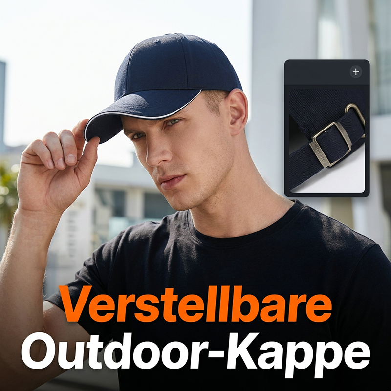 Verstellbarer Outdoor-Hut für Sport & Reisen