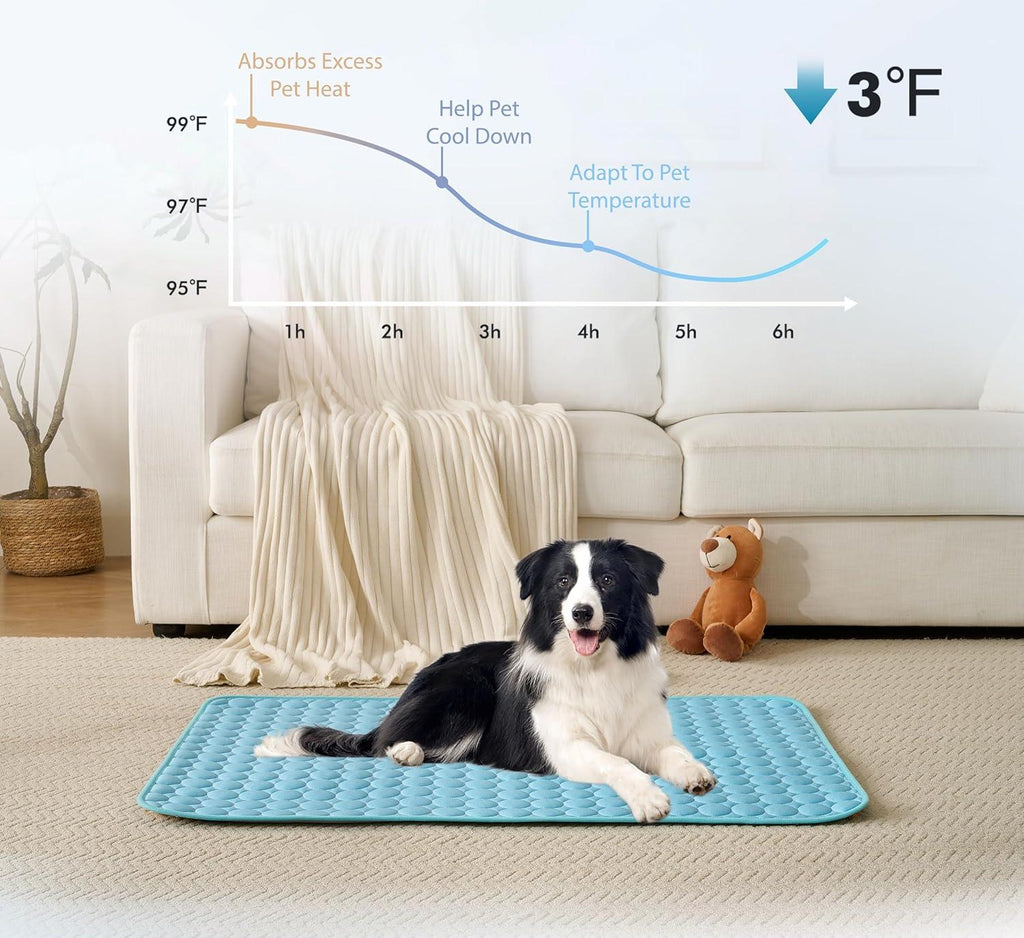 ⏳🔥NUR FÜR BEGRENZTE ZEIT: 50 % RABATT! 🐶 Kühlmatte für Hunde – 4-mal effektivere Kühlung für heiße Sommertage ❄️✨