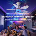 💡🔊 3-in-1 Deckenventilator mit Lampe & Bluetooth-Lautsprecher | Multifunktional & Praktisch