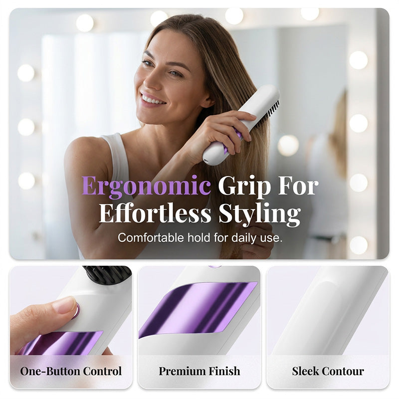 🔥Zeitlich begrenztes Angebot-Cordless Ceramic Hair Straightener Brush