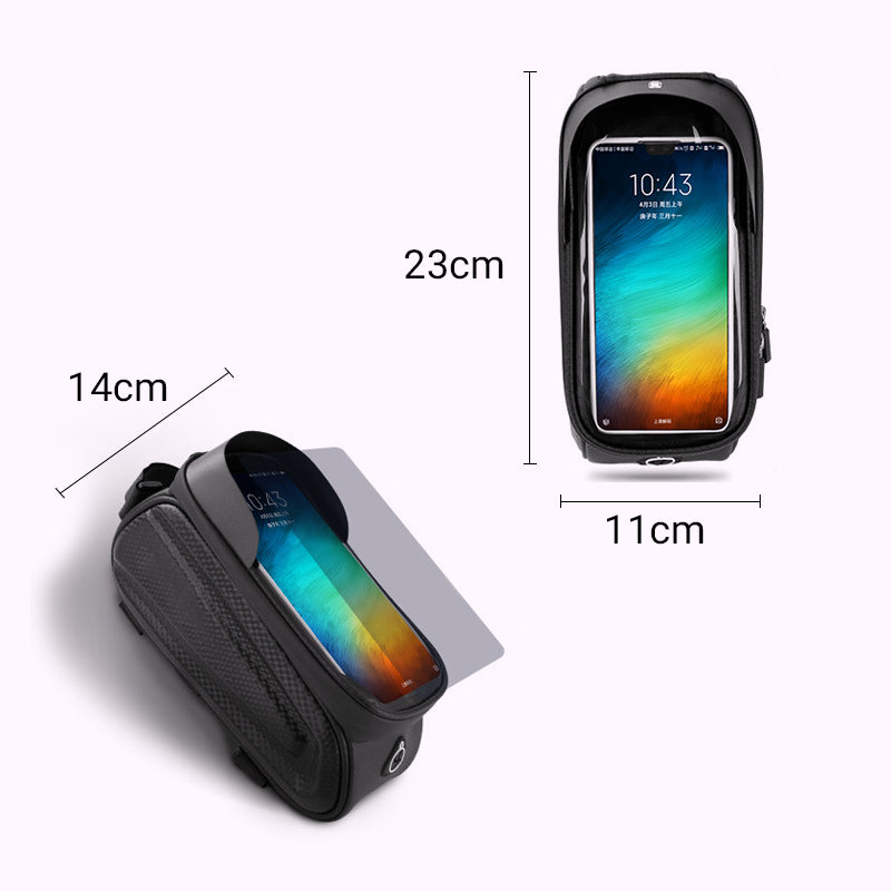 🚵Wasserdichte Fahrradtasche mit Handyhalterung