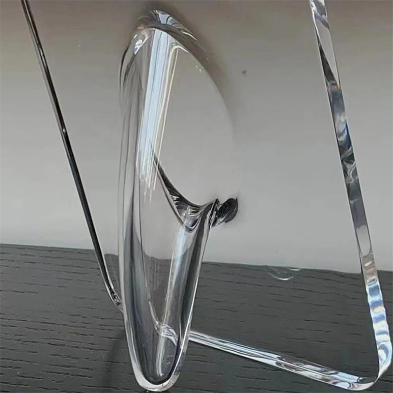 💐 Kreativer Acryl-Bilderrahmen mit Vase – transparentes Design als 2-in-1 Deko-Objekt, ideal für Trockenblumen & Fotos 🖼️